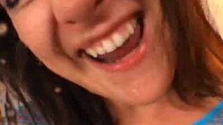 Naughty Porn Stars Sharing a Cock