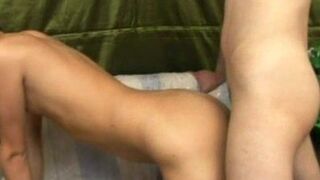 Gay Takes a Cock From Behind