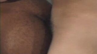 Black Gay Taking a White Cock