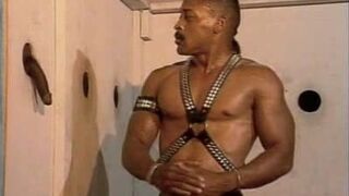 Black Gay Glory Hole Blowjob