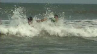 Hot Interracial Pool Sex