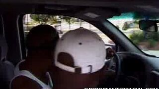 White Gay Sucking a Black Dick