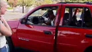 White Gay Sucking a Black Dick