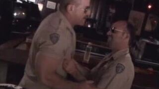 Gay Bear Cops Hit It Off