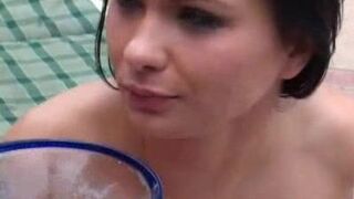 Katja Pool Side Cum Facial