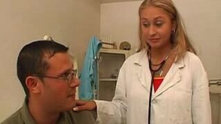 Sexy Blonde Fucks Patient