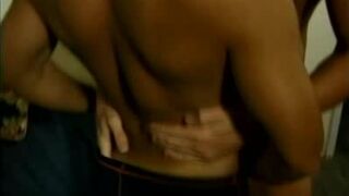 Muscled Hunks Naked and Kissing