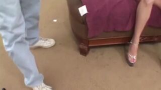 Naughty Babe Extreme Speed Sex and Anal Pounded on the top