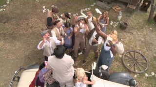 Horny plantation owners fuck two delicious kinky babes