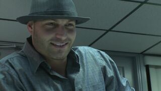 Smoking hot babe Holly West got her tits covered in jizz after rough anal sex