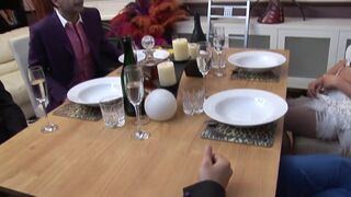 These elegant babes just had an amazing group sex