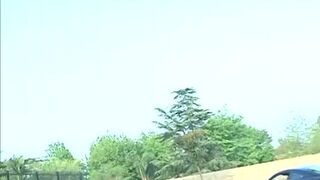 Black hair hotty gets penetrated by black cock