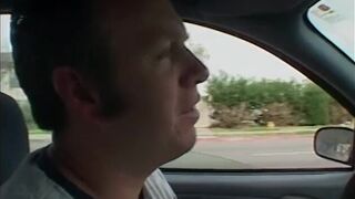 Black slut gets her shaved cunt fucked by white guy