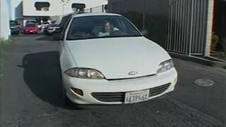 Black slut gets her shaved cunt fucked by white guy