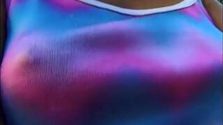 Brunette fucked in ass then gets facial