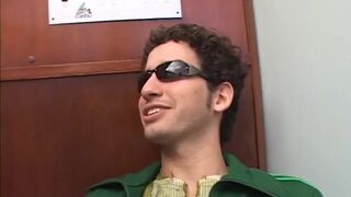 Tranny has her ass waxed by horny guy