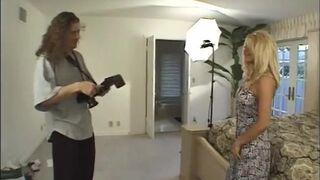 Sexy Model get wild during photoshoot