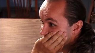 Cute slut gets dp and 3 cocks