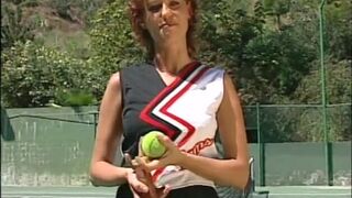 Sexy chick with perfect body is getting plowed outdoors