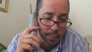 Hot babe in amazing threesome