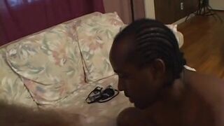 White chick gets banged by two black cocks