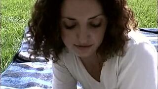 Cutie gets her face all messy