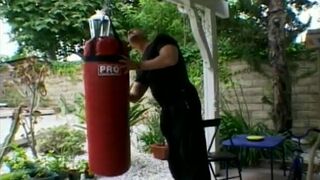 Thick milf fucked by her bald friend