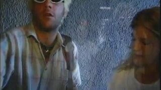 Blonde teen gets her tight ass hole drilled by hard dong