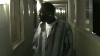 Two ripped black dudes fucking in the asses