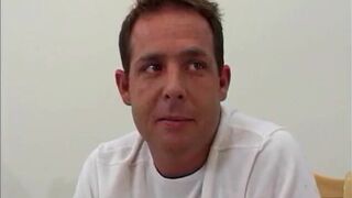 Nasty blonde bitch takes food and cocks in her holes