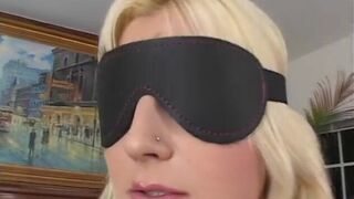 Two large dicks for blonde nasty whore