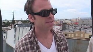 Perfect bitch pounded hard in a gang bang