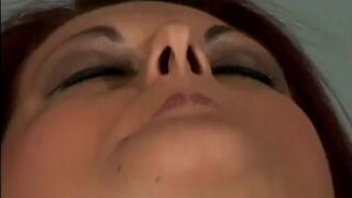 Her loose ass gets pounded hard