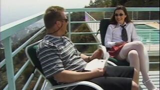 Brunette getting plowed in the gym