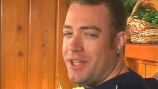 Asian beauty double penetrated and jizzed in mouth