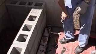 Two hot friends share one cock