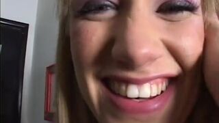 Anal pounding hot blonde whore