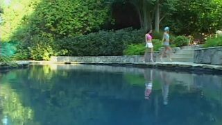 Close up of fucking hard with two sluts