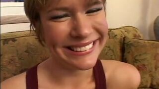 Squirting teen gets her ass fucked by Manuel Ferrara