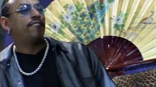 Rough threesome with black people