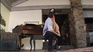 Cute and adorable brunette comes for her pussy licking and anal