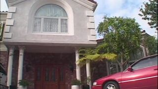 Tight blonde hardcore pounding on the staircase