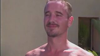 Lonely teen gets fucked in her both holes outdoors