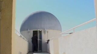 Tattooed teen with big round butt gets her pussy and ass hole pounded at casting