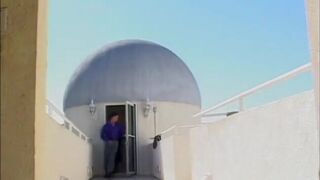 Tattooed teen with big round butt gets her pussy and ass hole pounded at casting