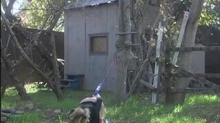 Beauty blonde squirts after a great anal fuck