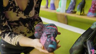 Hard Anal Play With Big Toys - 0% Pussy