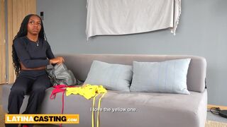 Black Latina Babe Big Dick Anal Hardcore Casting Cumshot - LatinaCasting