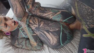 Tattoo Girl Anuskatzz Get Fucked Balls Deep In Her Ass